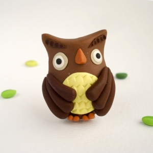 Wise Owl Brooch