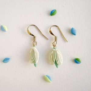 Damselfly Wings Dangle Earrings