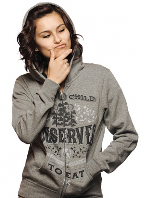 Women's Gray Hoodie