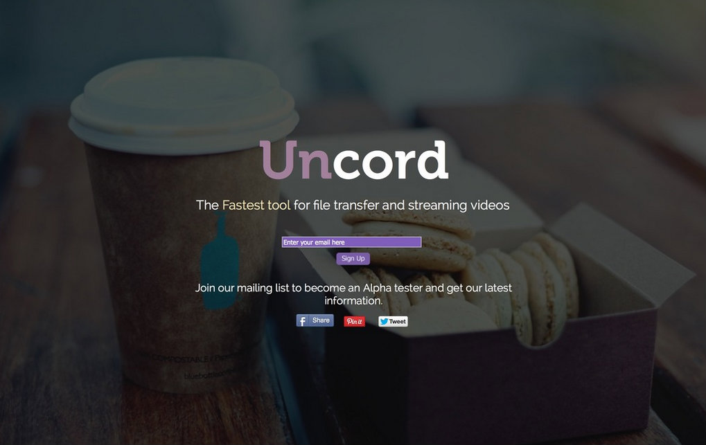 uncord landing