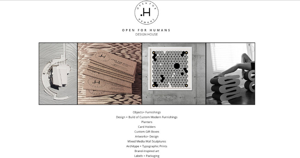 open for humans landing