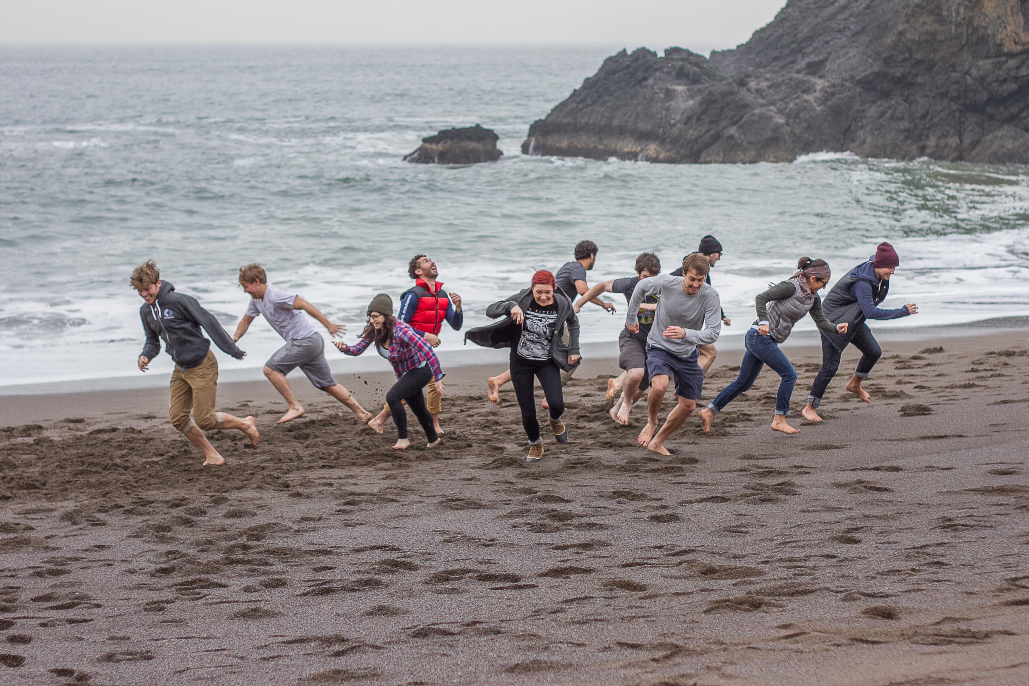 Startup people doing startup-y things.