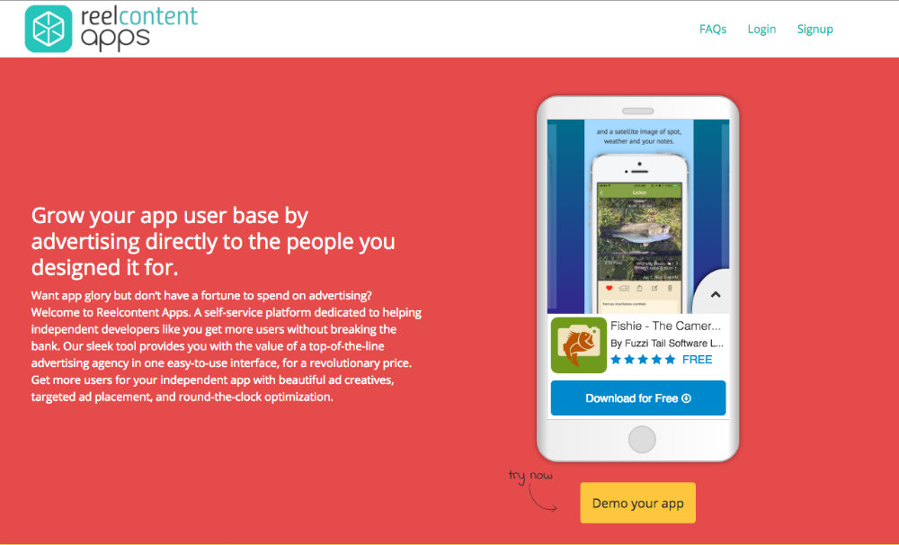 reelcontent landing 2