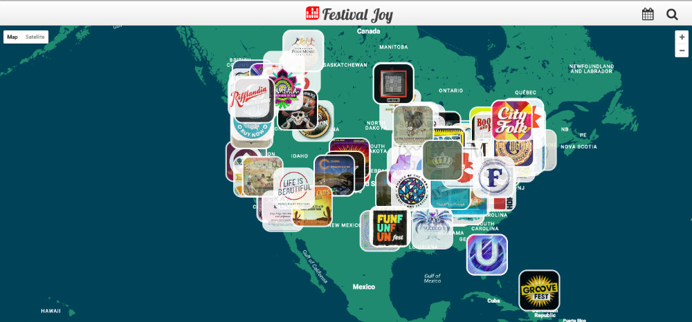 festival joy map