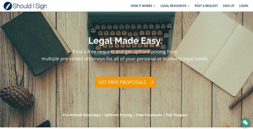 should i sign landing