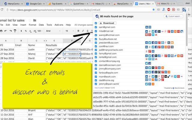 manycontacts-extension-websites