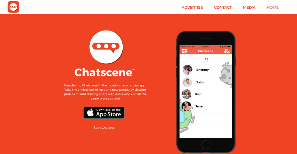 chatscene landing