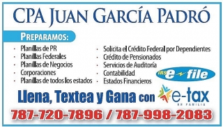 CPA JUAN GARCIA PADRO 787-720-7896