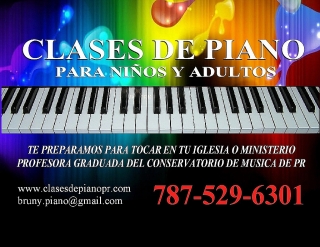 CLASES DE PIANO PARA NINOS Y ADULTOS