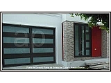 PUERTAS DE GARAGE EN CRISTAL:ALUMINIO COLOR BRONCE