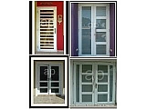 VENTANA EN ALUMINIO COLOR ALMOND