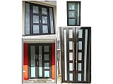 VENTANA Y PUERTA EN BRONZE