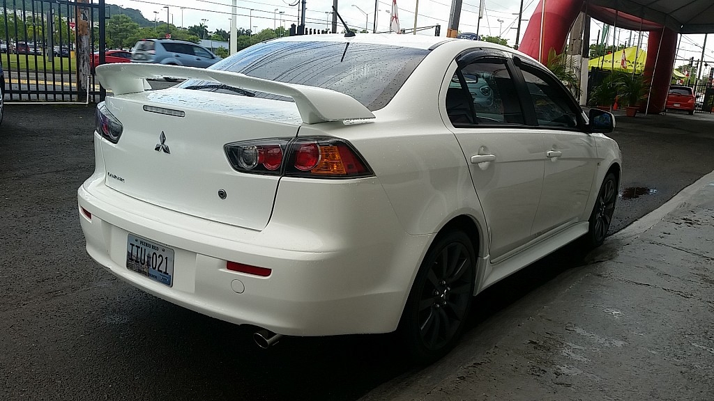 Mitsubishi Lancer GT Blanco 2014 para Compra/Venta en Carolina Vehiculos en