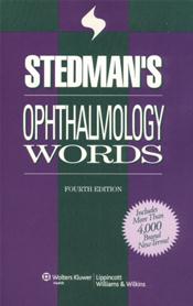 Stedman's Ophthalmology Words