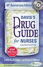 Davis' Drug Guide for Nurses. Text with CD-ROM for Windows