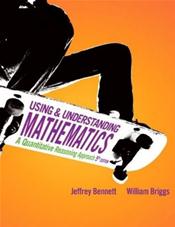 Using and Understanding Mathematics: A Quantitative Reasoning Approach
