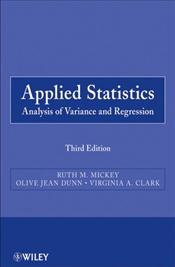 Applied Statistics: Analysis of Variance and Regression