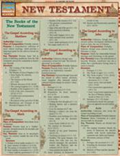 New Testament Laminated Reference Chart
