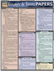 Essays & Term Papers Laminated Reference Chart