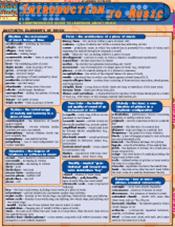 Introduction To Music Laminated Reference Chart