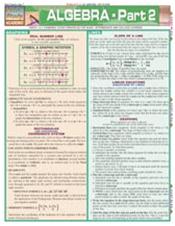 Algebra Part 2 Laminated Reference Chart
