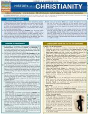 Comparative Religion-Christian Laminated Reference Chart
