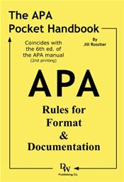 APA Pocket Handbook: Rules for Format and Documentation