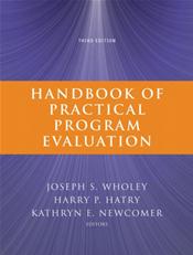 Handbook of Practical Program Evaluation