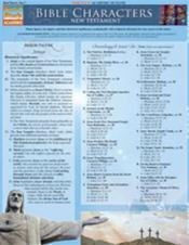 Bible Characters-New Testament Laminated Reference Chart