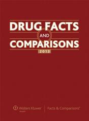 Drug Facts and Comparisons 2013. Text with CD-ROM for Windows