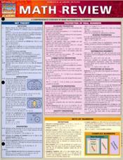 Math Review Laminated Reference Chart