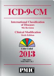 ICD-9-CM 2013 Coder's Choice. Two Volumes in One. Office Edition. Color Coded. Text with CD-ROM for Windows and Macintosh