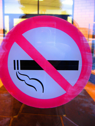 No Smoking FAIL