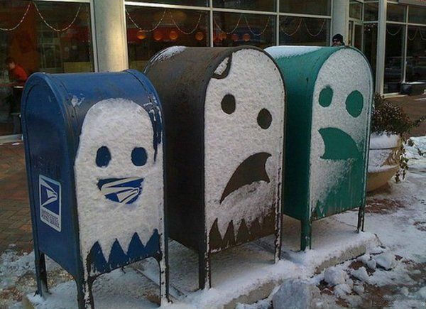 PacMan Mail Boxes