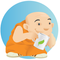 Tea Loving Monk