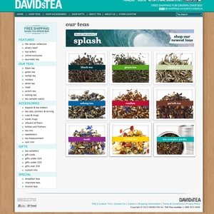 DAVIDsTEA - online