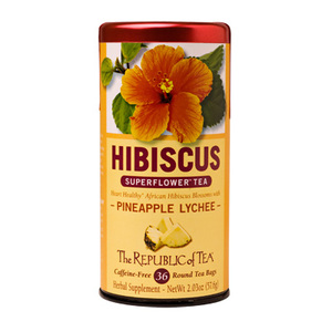 Pineapple Lychee Hibiscus Tea from The Republic of Tea