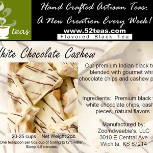 White Chocolate Cashew Black Tea from 52teas