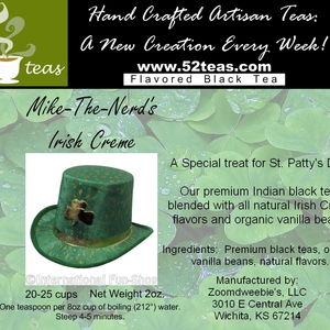 Mike-the-Nerd's Irish Creme Flavored Black Tea from 52teas
