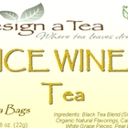 Ice Wine Tea from Design a Tea