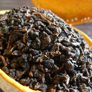 Tea Grapefruit made with Taiwan Wuyi from homemade 