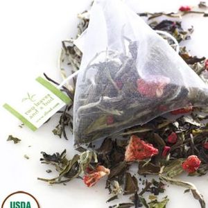 Organic Acai White from two leaves and a bud