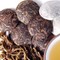 Ancient Jade Puerh Buttons from White Heron Tea
