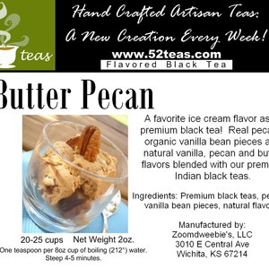 Butter Pecan Black Tea from 52teas
