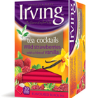 Tea cocktails: Wild strawberries with a hint of vanilla from Irving