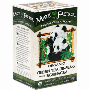 Organic Green Tea Ginseng Mate from Mate Factor