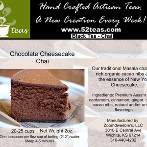 Chocolate Cheesecake Chai from 52teas