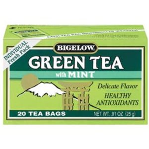 Green Tea with Mint from Bigelow