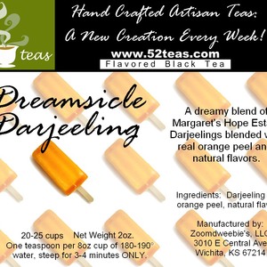 Dreamsicle Darjeeling from 52teas