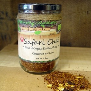 Safari Chai from jar of tea